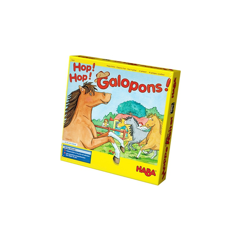 Hop ! Hop ! Galopons !, 3+