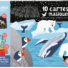 10 cartes magiques - Cartes à gratter et à métalliser