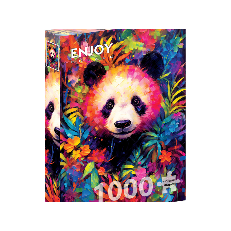 1000 Pcs - Playful Panda Cub