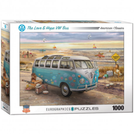 1000 Pcs - The love & hope VW bus