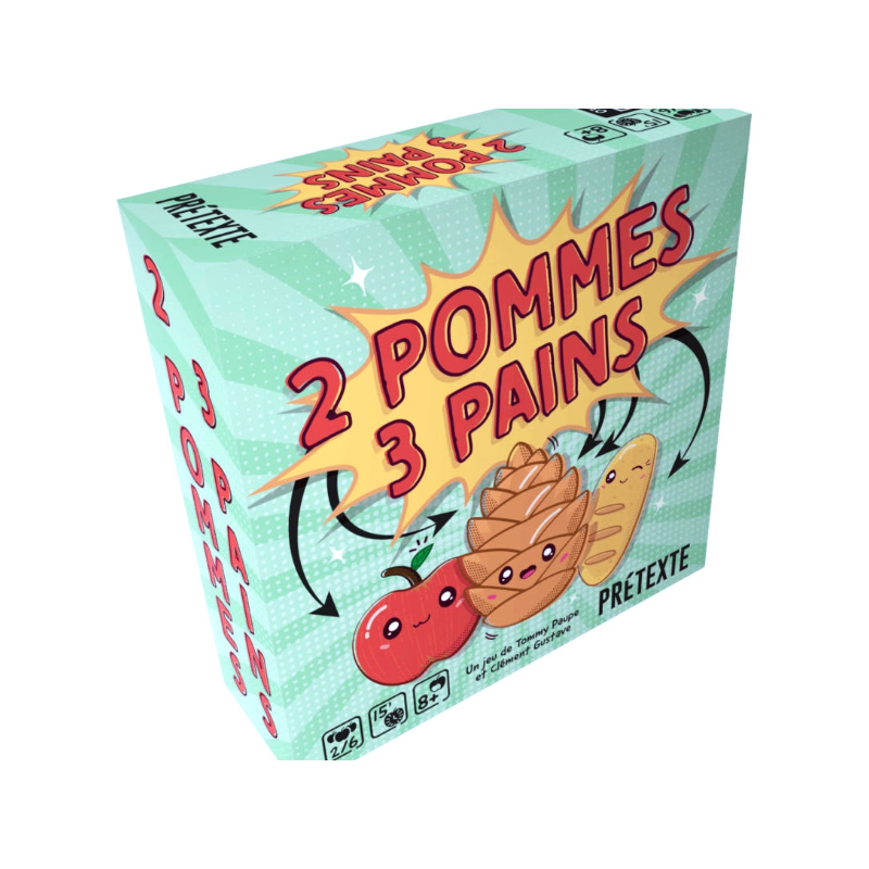 2 pommes 3 pains