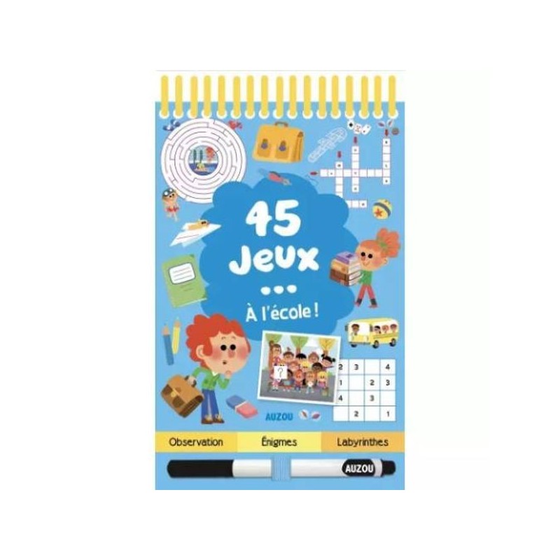 45 jeux - À l'école !