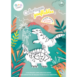 Coloriages gonflable - Dinos