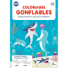 Coloriages gonflables - Dauphin-Requin