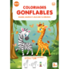 Coloriages gonflables - Zèbre -Girafe