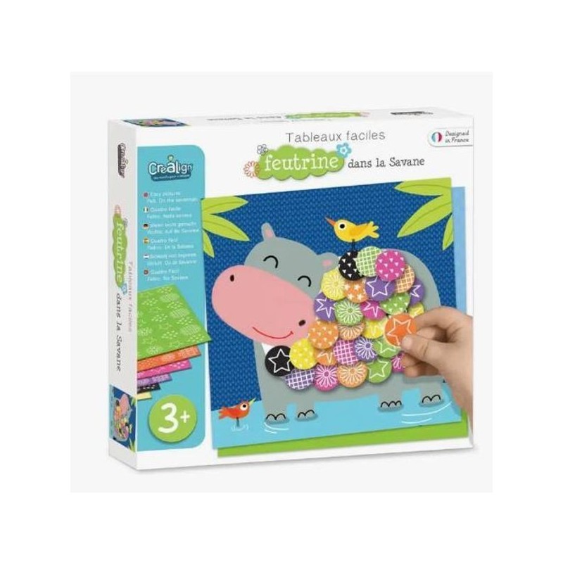 Feutrine "Dans la savane"
