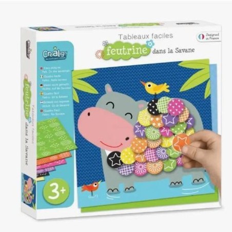 Feutrine "Dans la savane"