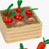Jeu à enficher carottes