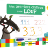 Livre ardoise : Mes premiers chiffres avec Loup