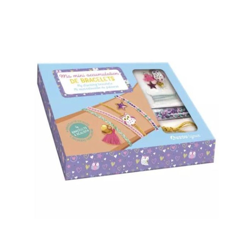 Ma mini accumulation de bracelets