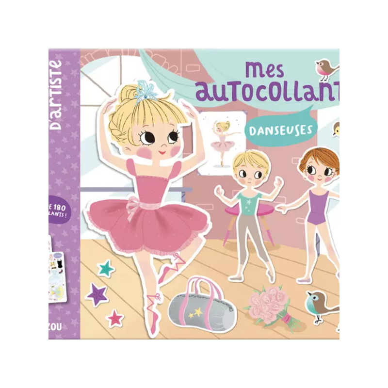 Ma pochette d'artiste : Autocollants - Danseuses