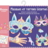 Ma pochette d'artiste : Masques et tatoos Licornes