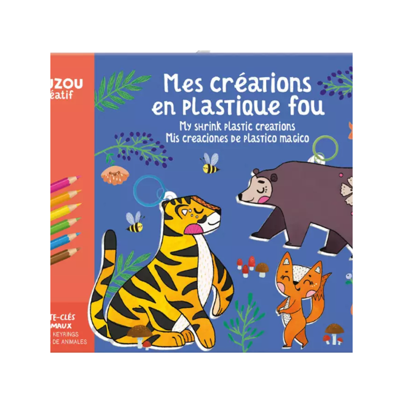 Ma pochette d'artiste : Mes créations en plastique fou