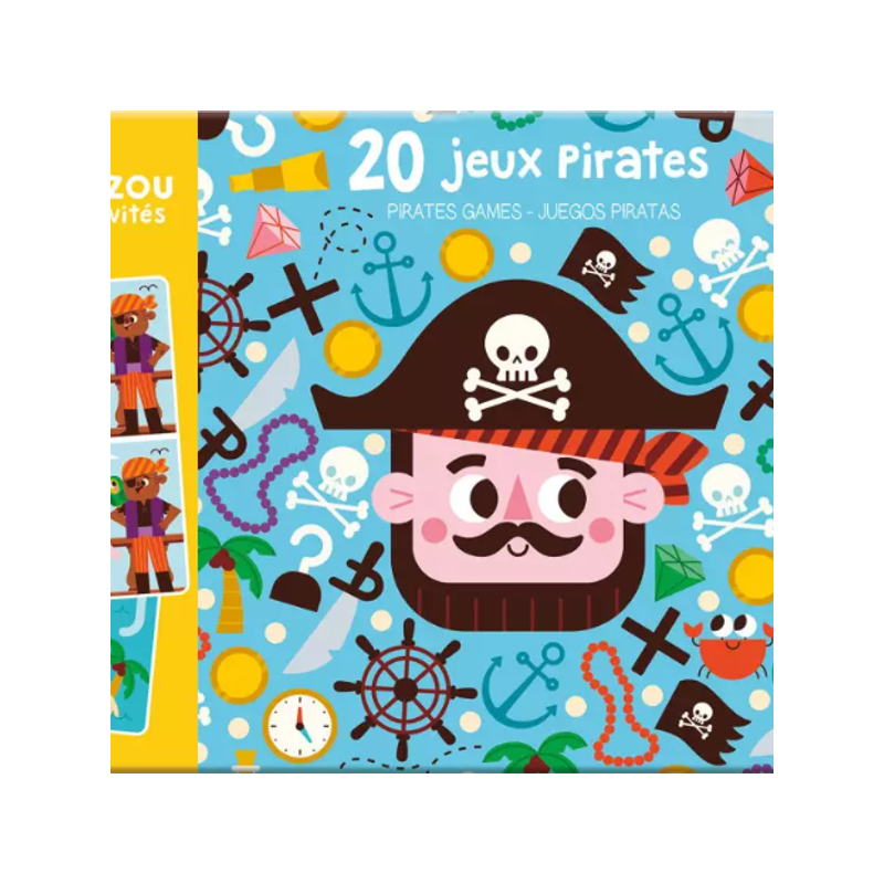 Ma pochette de jeux : 20 jeux de Pirates