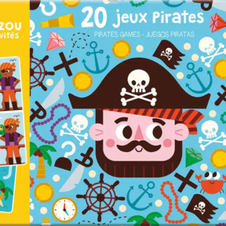 Ma pochette de jeux : 20 jeux de Pirates
