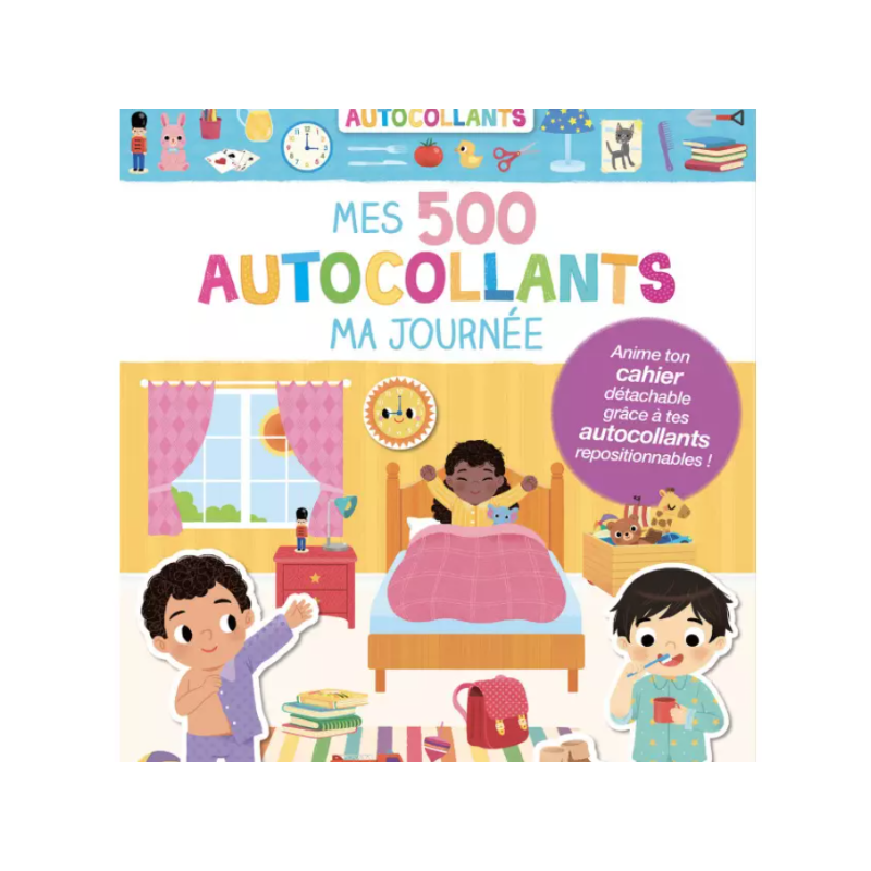 Mes 500 autocollants : Ma journée