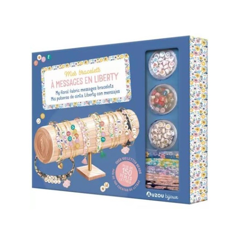 Mes bracelets à messages en Liberty