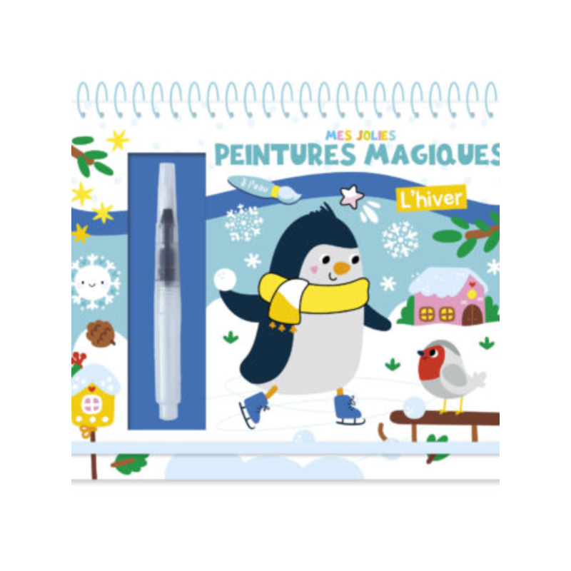Mes jolies peintures magiques - L'hiver