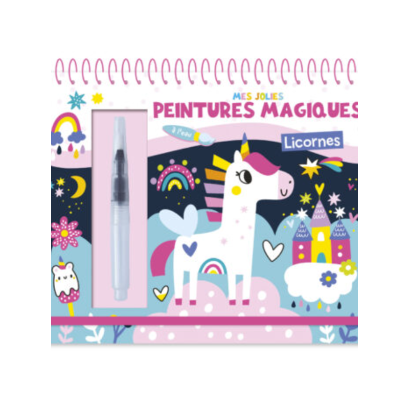 Mes jolies peintures magiques - Licornes