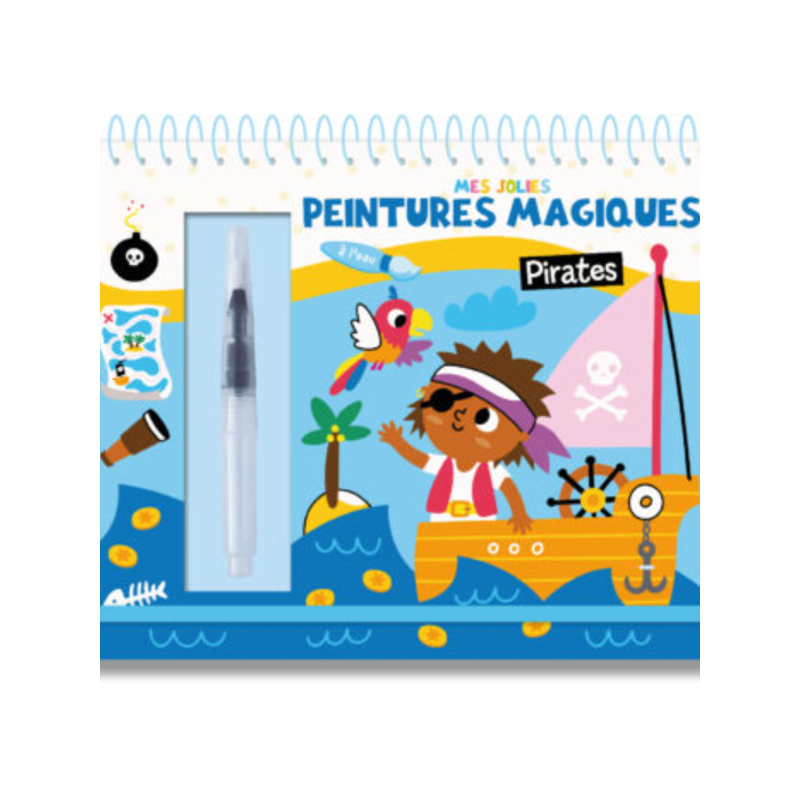 Mes jolies peintures magiques - Pirates