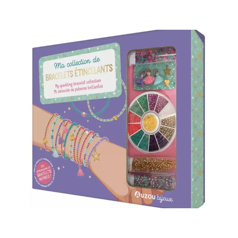 Mes jolis bijoux : Ma grande collection de bracelets étincelants