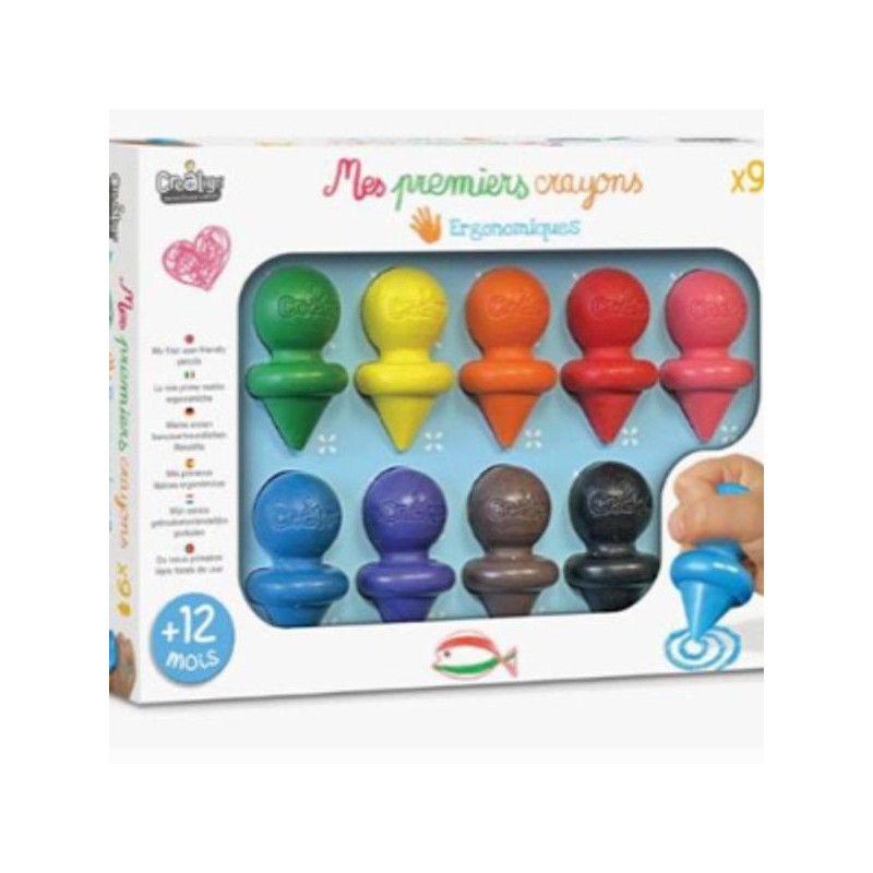 Mes premiers crayons x9