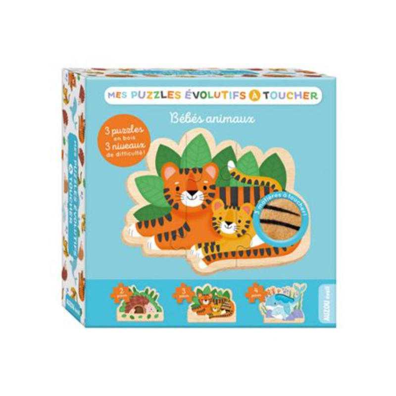 Mes puzzles évolutifs à toucher