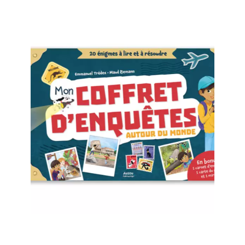 Mon coffret d'enquêtes autour du monde