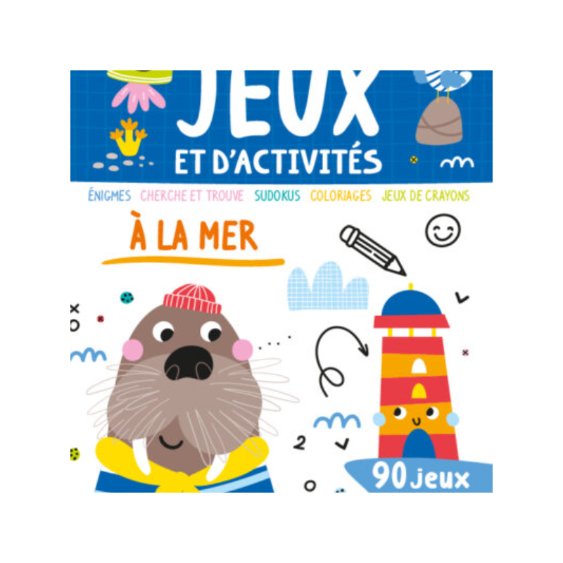 Mon grand bloc de jeux et d’activités – À la mer