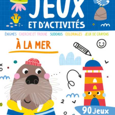 Mon grand bloc de jeux et d’activités – À la mer