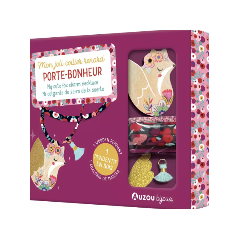 Mon joli collier renard porte-bonheur
