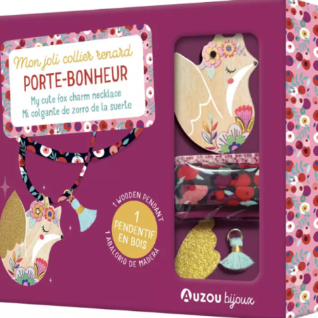 Mon joli collier renard porte-bonheur