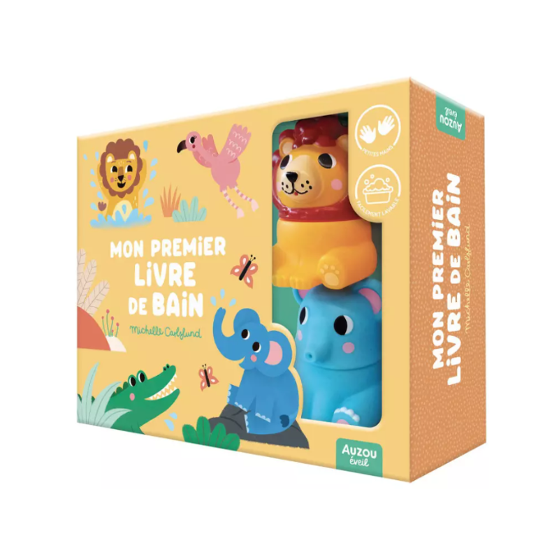 Mon premier livre de bain : Dans la savane