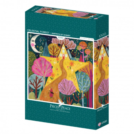 Puzzle 1000 pcs - Forêt Céleste