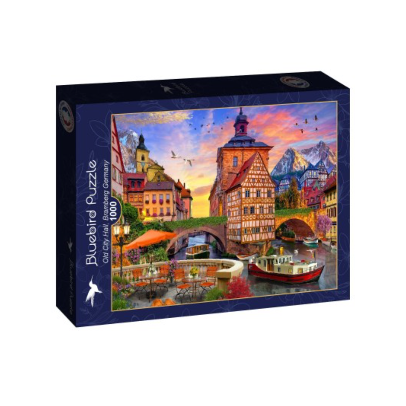 Puzzle 1000 pcs - Old City Hall, Bramberg Germany