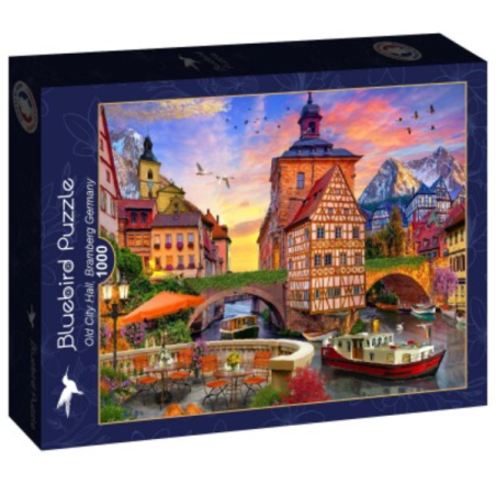 Puzzle 1000 pcs - Old City Hall, Bramberg Germany