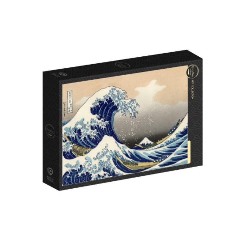 Puzzle 500 pcs - Hokusai - La grande vague de Kanagawa