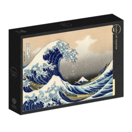 Puzzle 500 pcs - Hokusai - La grande vague de Kanagawa