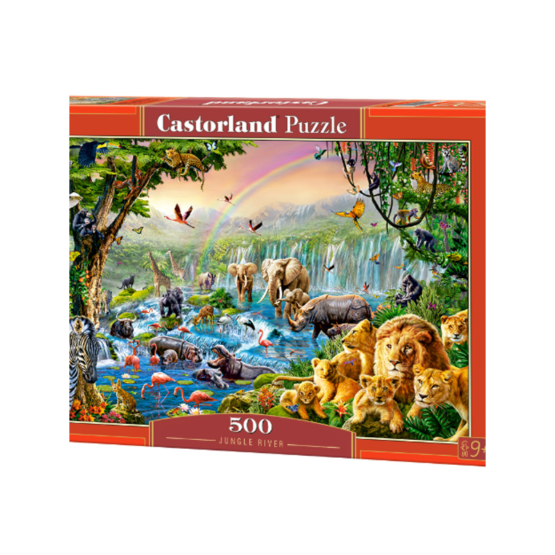 Puzzle 500 pcs - Jungle River