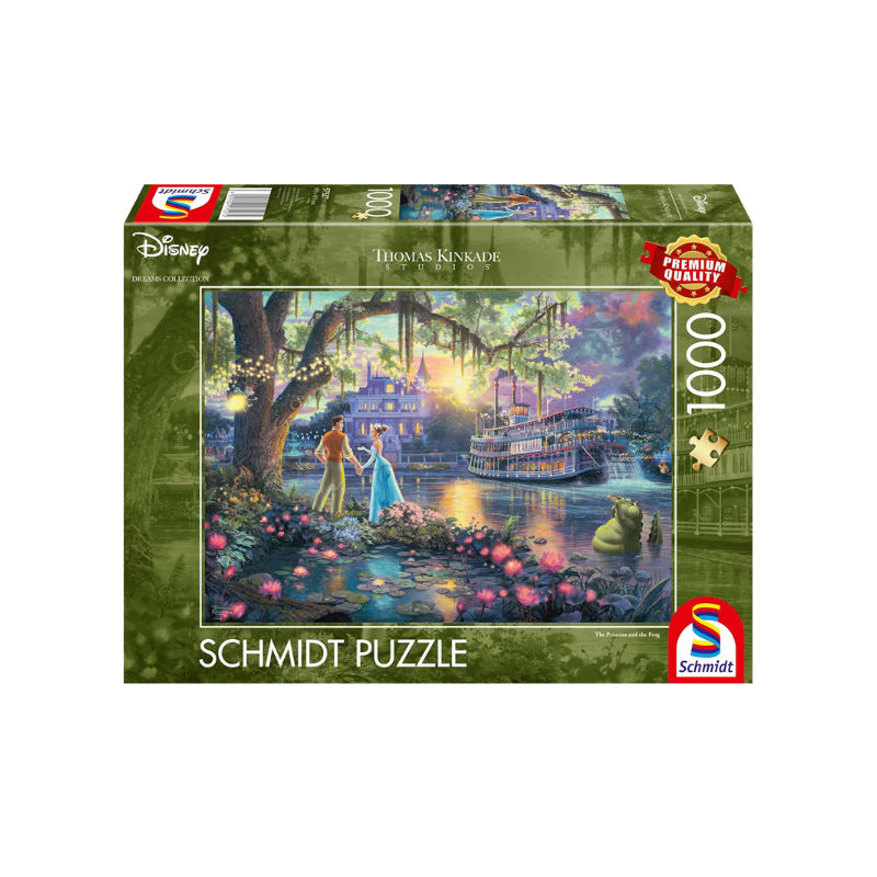 Puzzle Disney 1000 pcs - La Princesse et la Grenouille