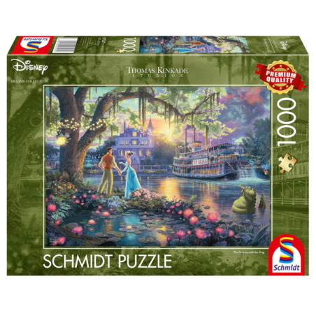 Puzzle Disney 1000 pcs - La Princesse et la Grenouille