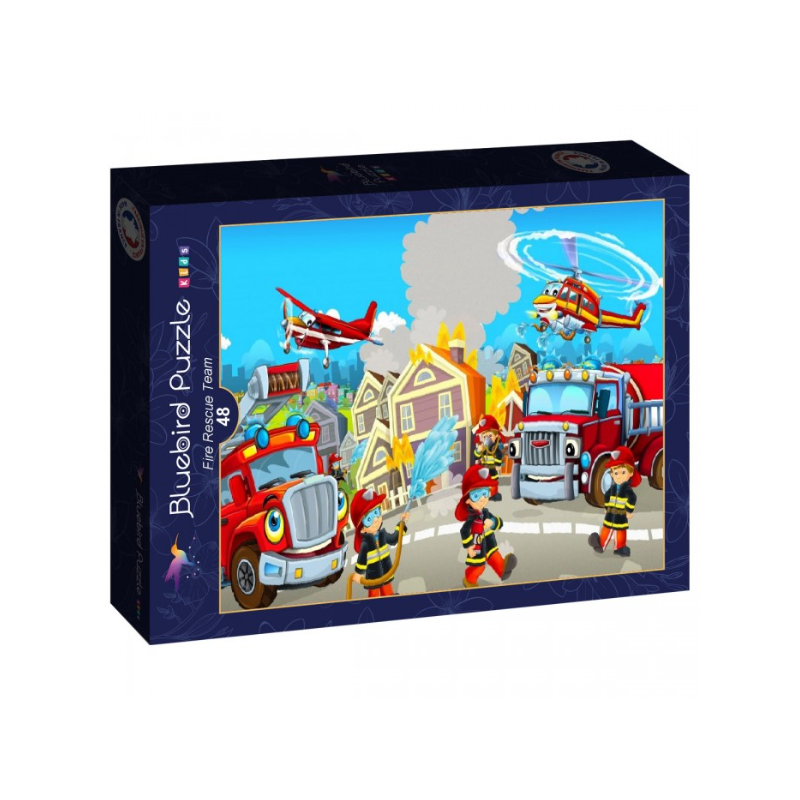 Puzzle Fire rescue Team