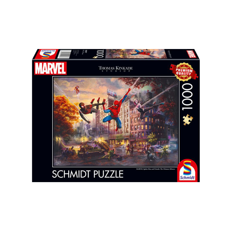 Puzzle Marvel 1000 pcs - Spiderman : The Ultimate Alliance
