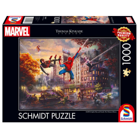 Puzzle Marvel 1000 pcs - Spiderman : The Ultimate Alliance