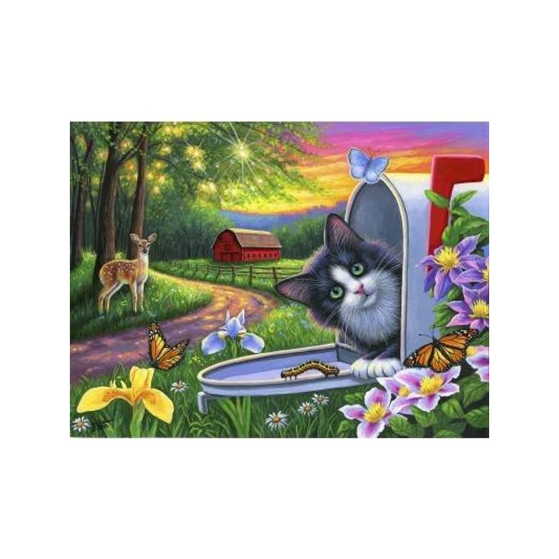 Puzzle XXL - Y a-t-il une lettre pour moi ?