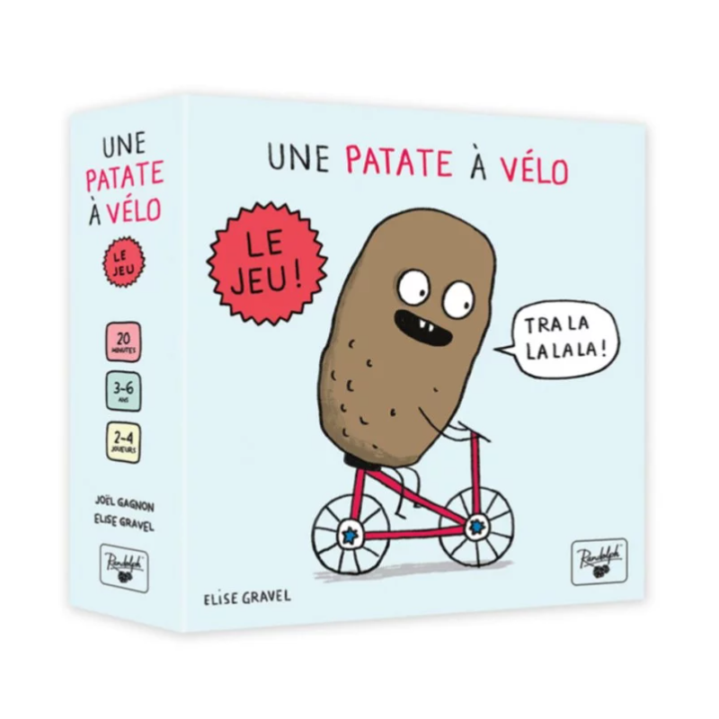 Une patate à vélo