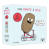 Une patate à vélo