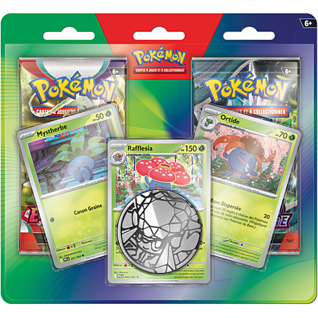 Pokémon : pack 2 boosters Mars 26
