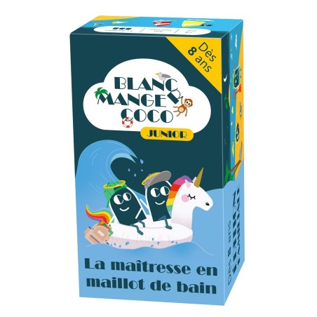 Blanc manger coco Junior - La maîtresse en maillot de bain